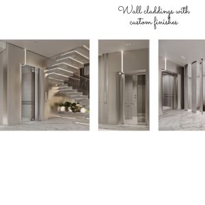 Wall Claddings with custom finisher