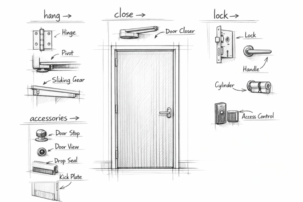 Hang the Door. Close the Door.