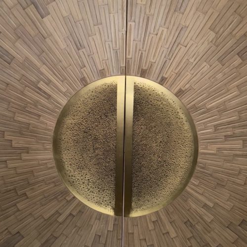 Custom door handle - Private villa