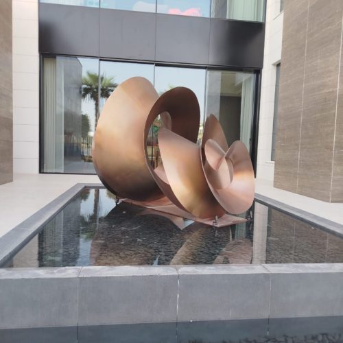 Dubai Hills - Metal Sculpture - Olsen (1)