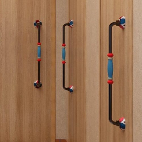 Hand painted handles